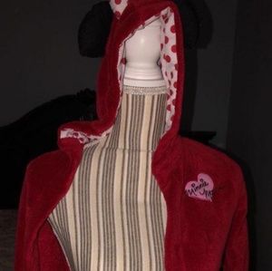 Toddler Minnie Mouse bathrobe